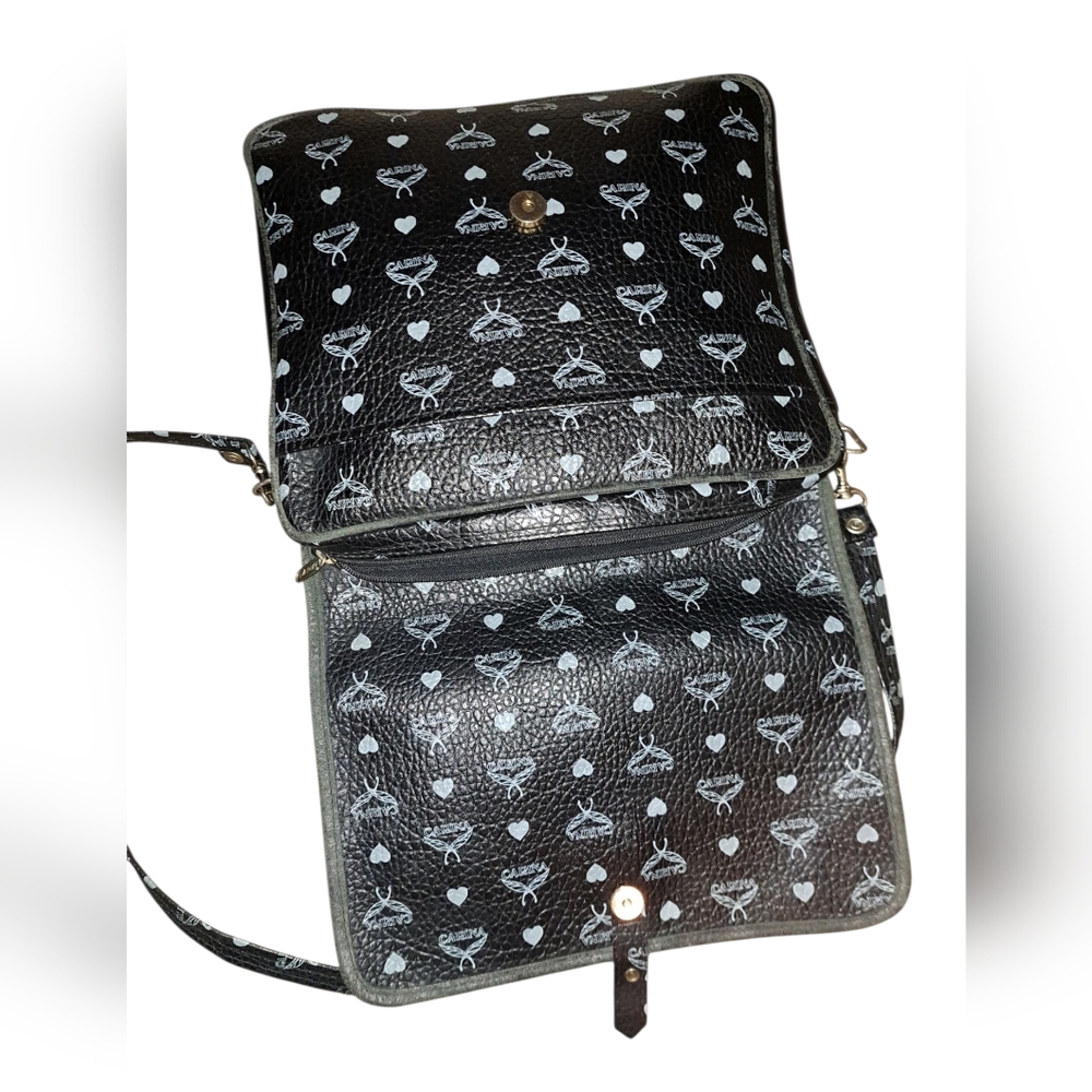 Vintage Carina CR 19881 Unisex Messenger Logo Bag. - Picture 8 of 9